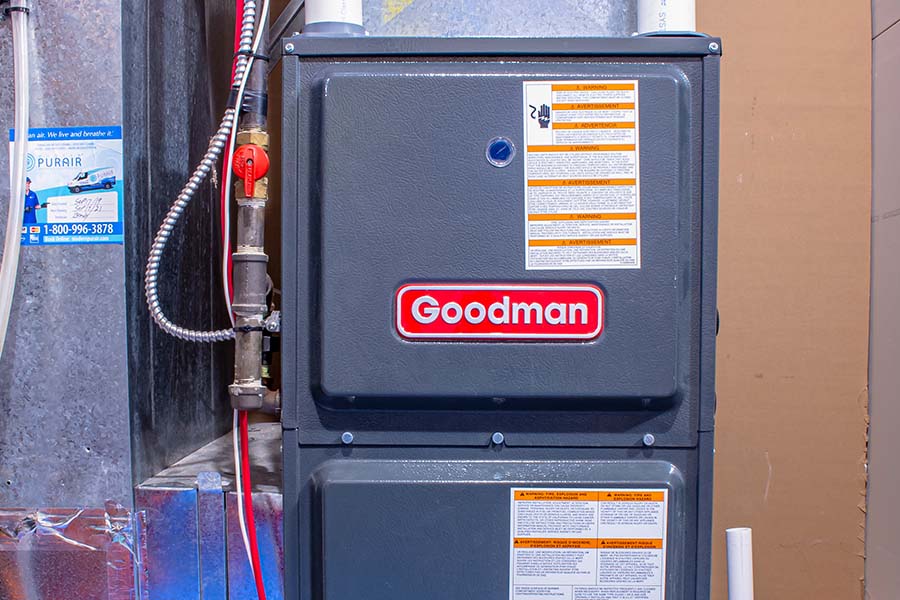 Goodman HVAC furnace unit